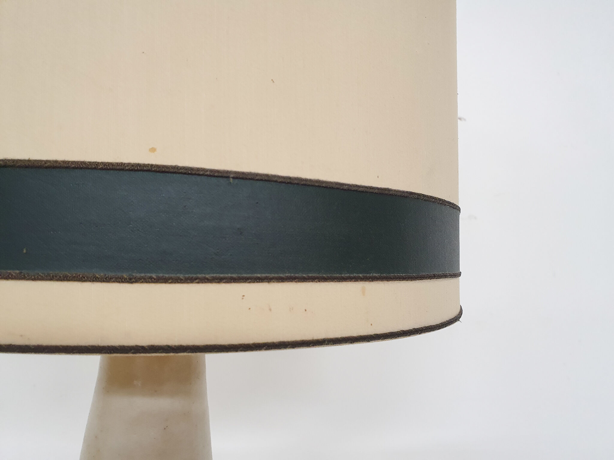 White ceramic table light by Mobach, The Netherlands, 1950's