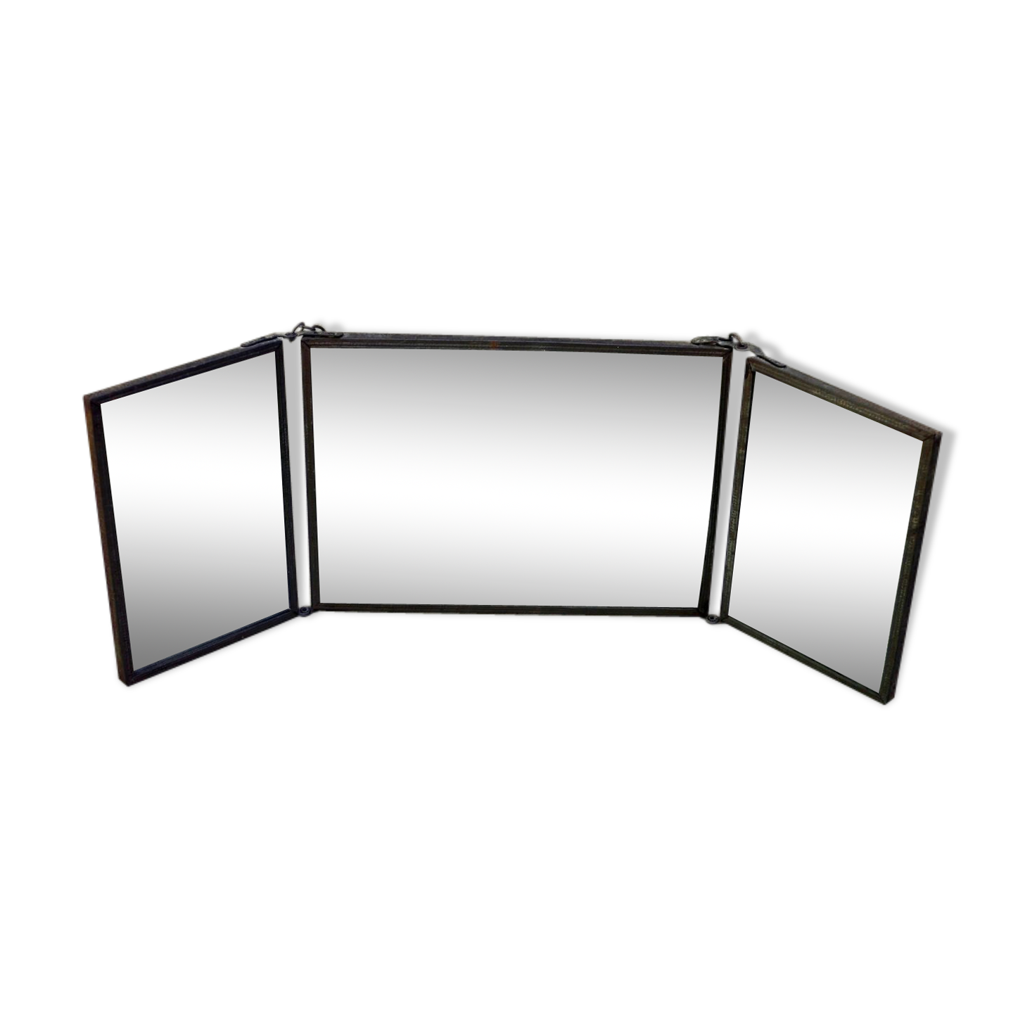 Barber 42x15cm triptych mirror