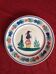 Decorative plate in quimper earthenware hb