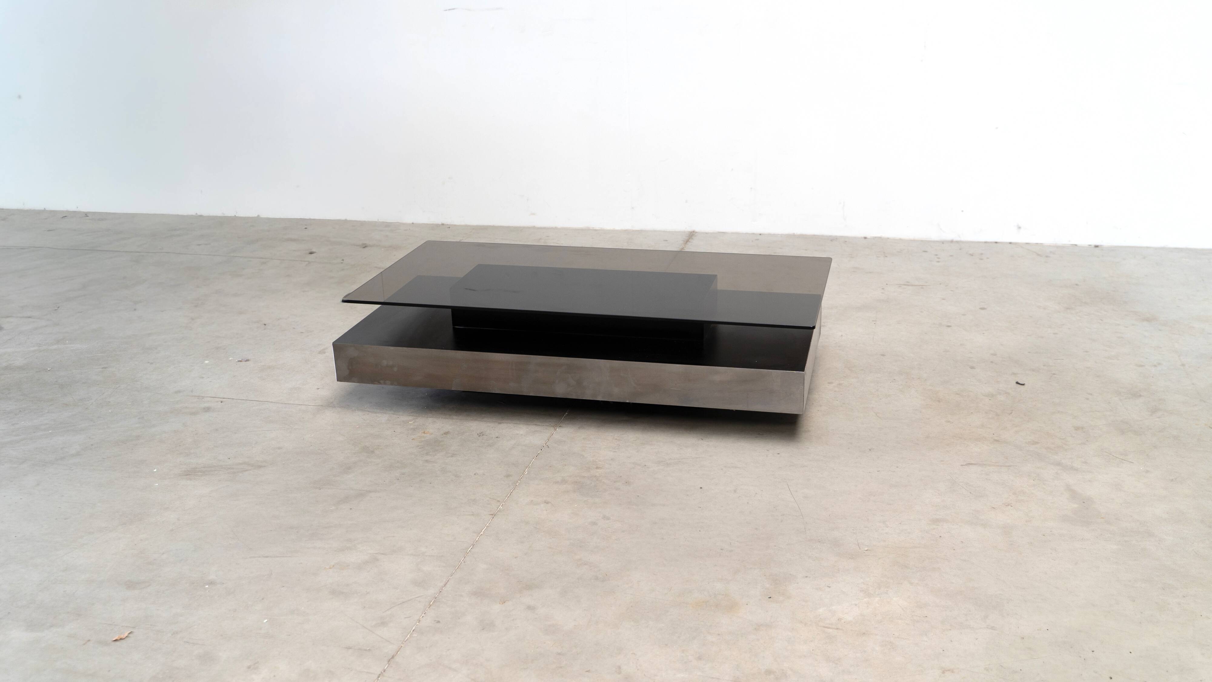 Table basse à deux niveaux par Roche Bobois