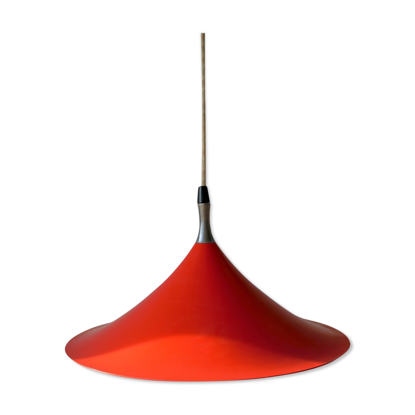 Tulip red metal hanging