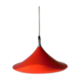 Tulip red metal hanging