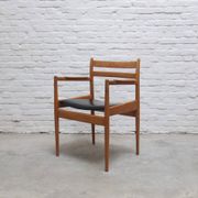 Rare armchair in oak by Jos De Mey for Van Den Berghe-Pauvers, 1960s