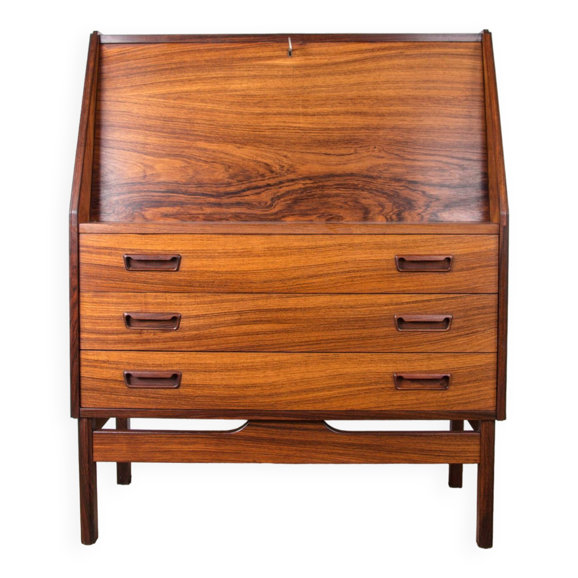 Secretary, desk, Danish in Rio rosewood by Dyrlund 1960.