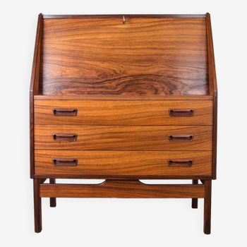 Secrétaire, bureau, Danois en palissandre de Rio par Dyrlund 1960.