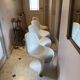 4 chaises Verner Panton S blanches (LGA Nurnberg GS)