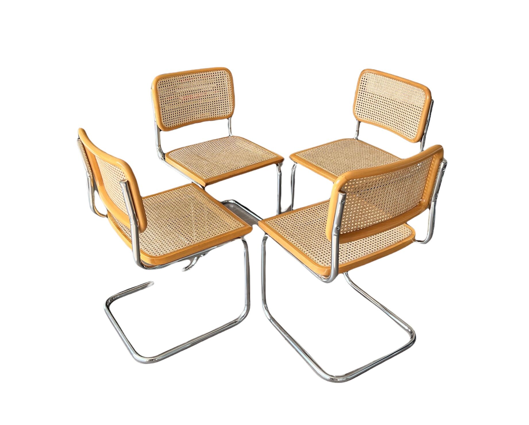 4 Chairs Cesca Marcel Breuer