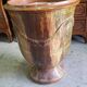 Large glazed terracotta flower pot Boisset Anduze 2002