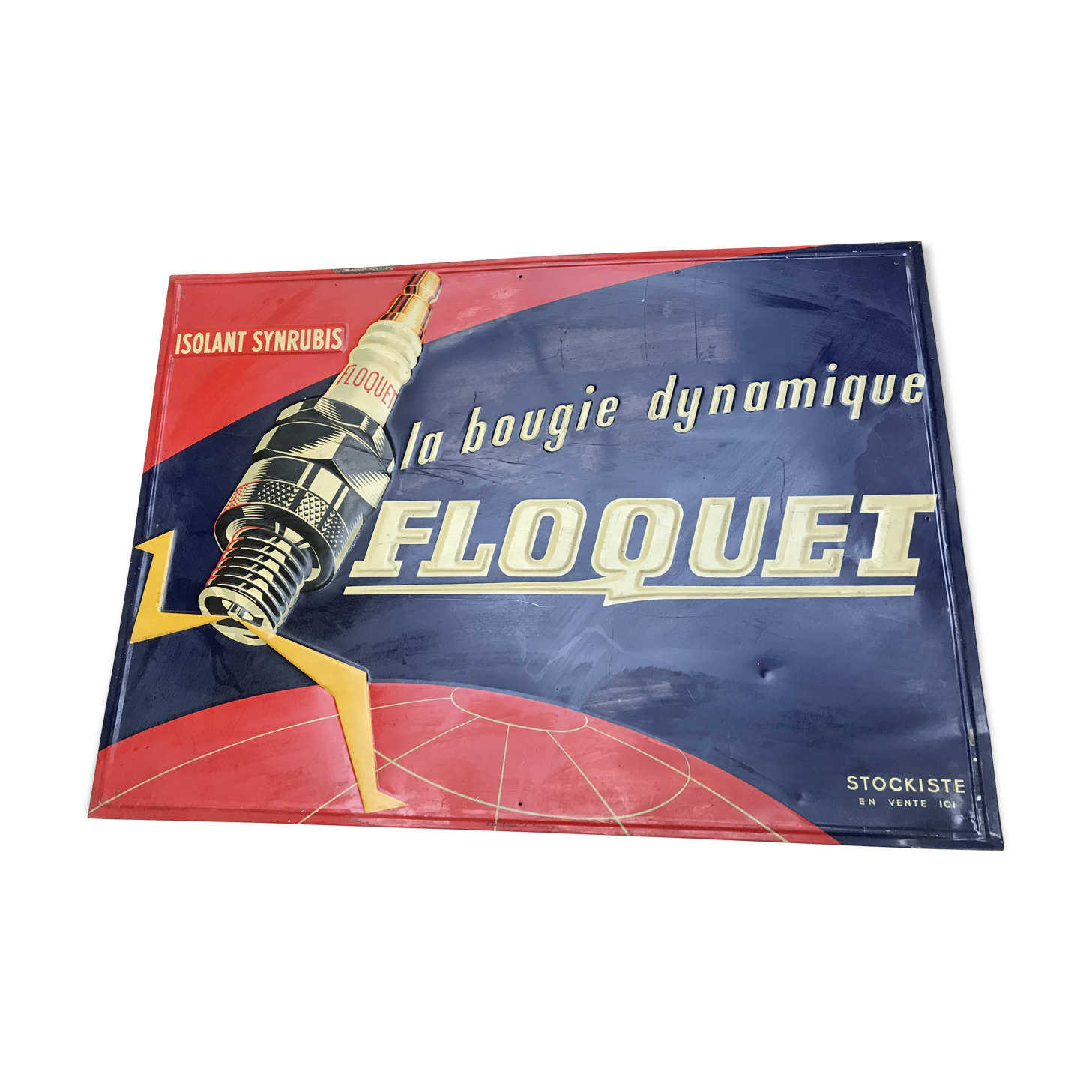 FLOQUET embossed Tole plate