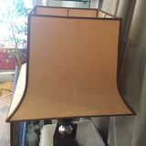 Lacquered table lamp Philippe Barbier years 1970