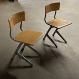 Pair of Architecture chairs 1950