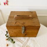 Wooden urn box