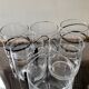 Series of 6 vintage Murano glasses including glass paste
