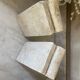 Pair of vintage patinated plaster bookends