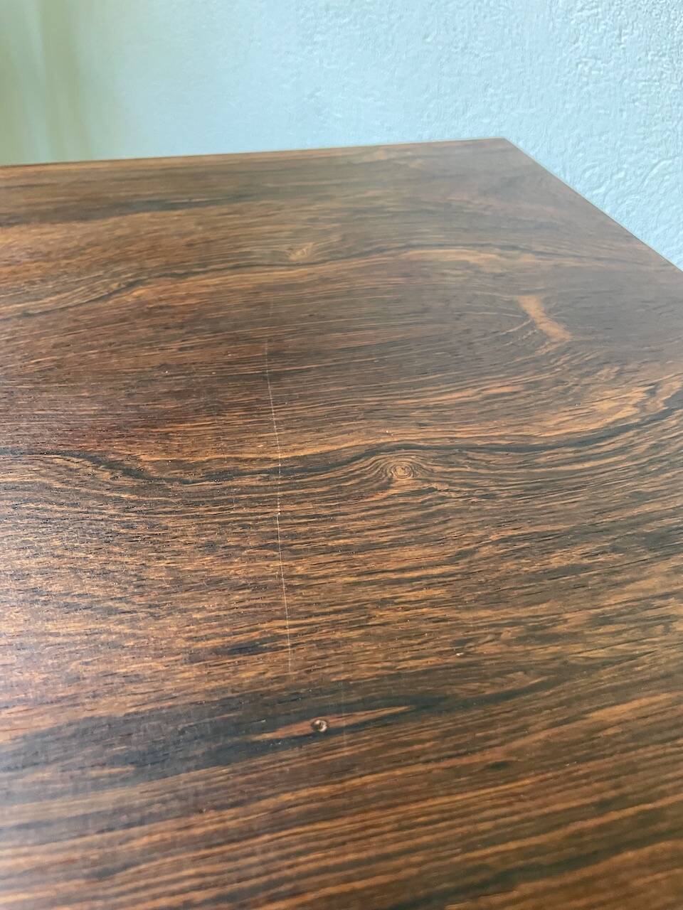 Desk and its Scandinavian rosewood chair