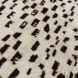 Large contemporary Moroccan Berber rug modern wool design