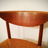 Chair n°316 by Peter Hvidt and Orla Mølgaard-Nielsen for Søborg 1950's