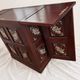 Bar cabinet in rosewood and mother-of-pearl – handcrafted.