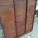 Meuble classeur 3 volets ancien