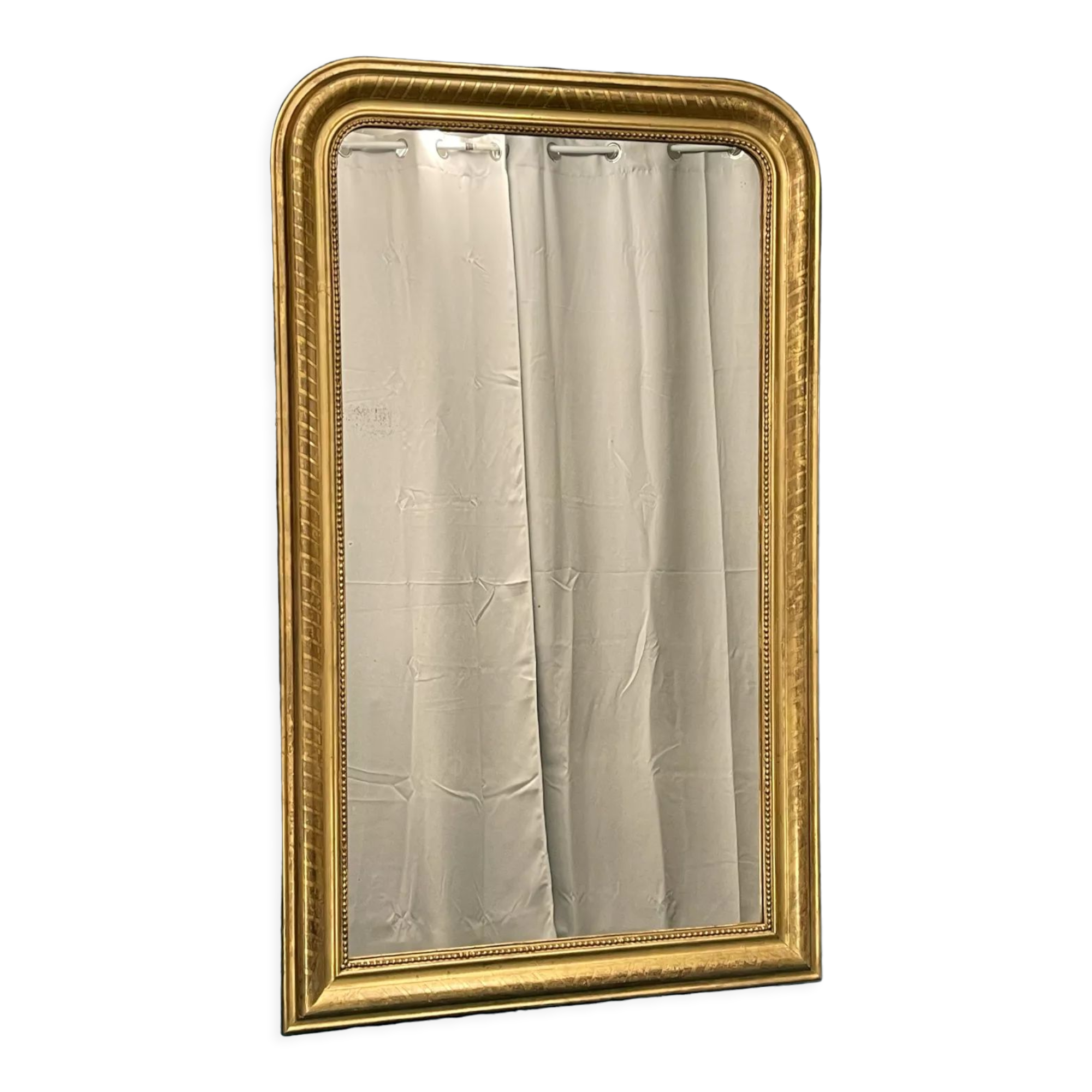 Mirror era Louis-Philippe gilding with gold leaf