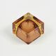 Sommerso Murano Glass Ashtray by Flavio Poli for Seguso, Italy, 1970s