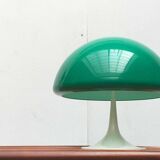 Mid-century green Italian table lamp Toledo by Luigi Massoni for Guzzini, 1960s.