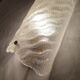 Murano glass wall lamp. Italy, 1980s.