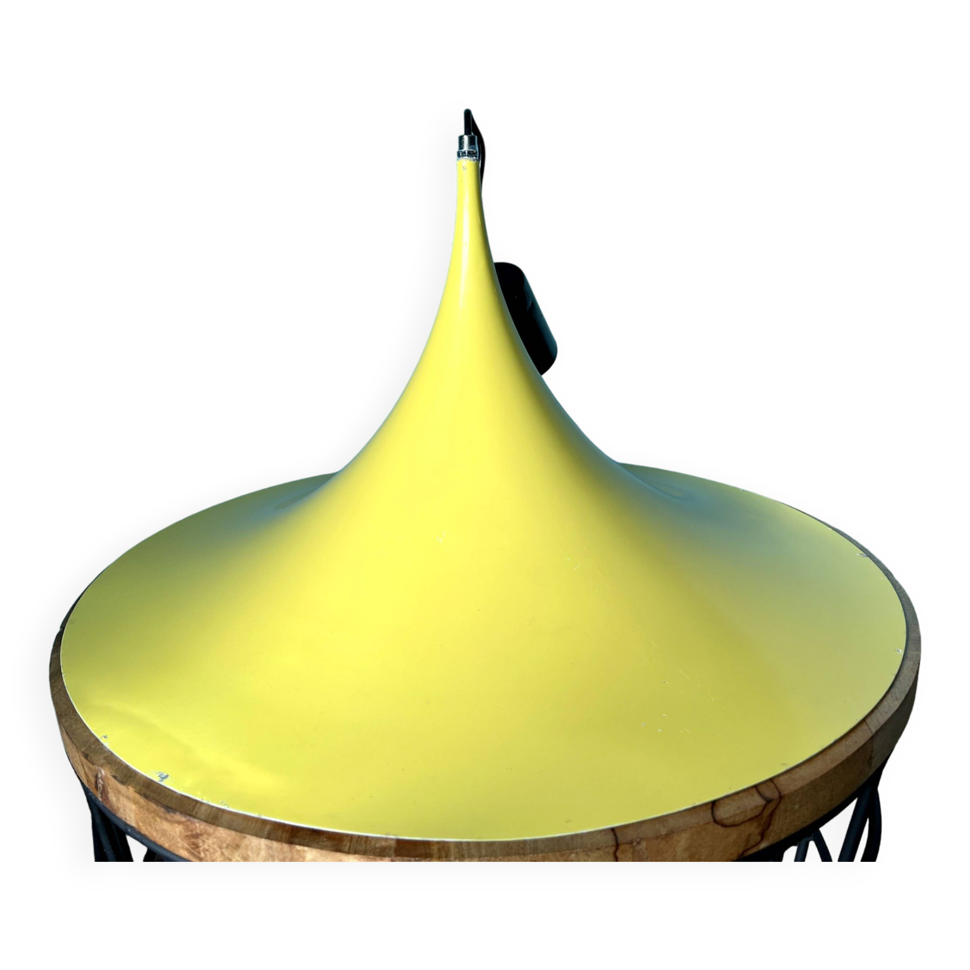 Plafonnier Coloré Lampe à Suspension Du Milieu Du Siècle Avec Abat-jour En Verre Éclairage Suspendu Vintage Luminaires Suspendus En Fer Et En Verre Pour Chambre à Coucher, Salon, Cuisine, Couloir (35c