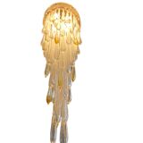 Venini Murano glass chandelier, Italy 1970s