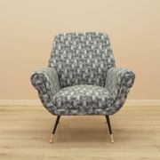 Lounge armchair, Italian design, 1970s, made in Italy