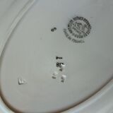 Plat oval Terre de Fer, Saint Amand