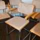 Cesca B64 vintage chair with armrests - Marcel Breuer in light beech - Vintage - Made in Italy - 80s (6 available)