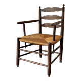 Antique 19th-century country armchair