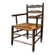 Antique 19th-century country armchair