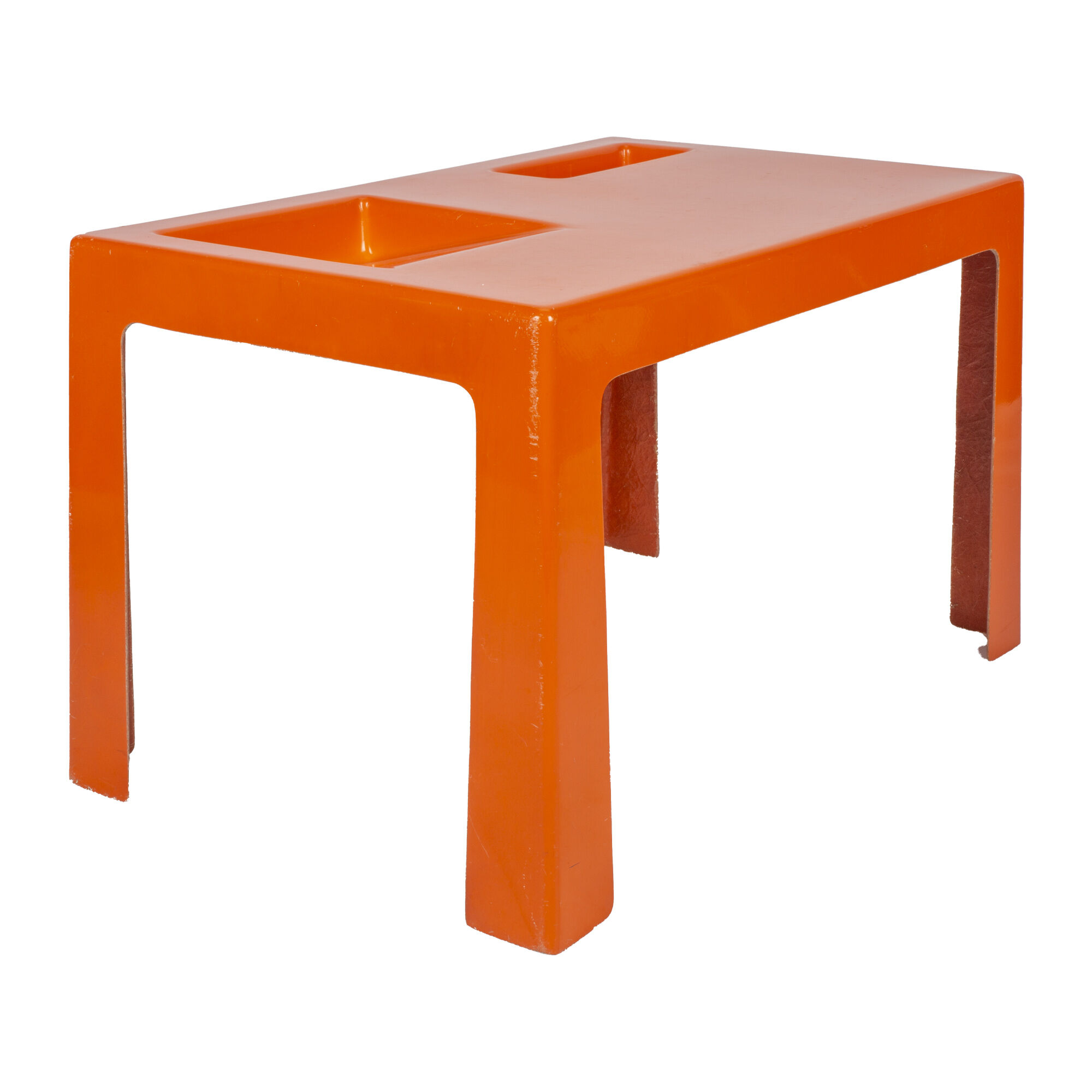 Orange Coffee Table