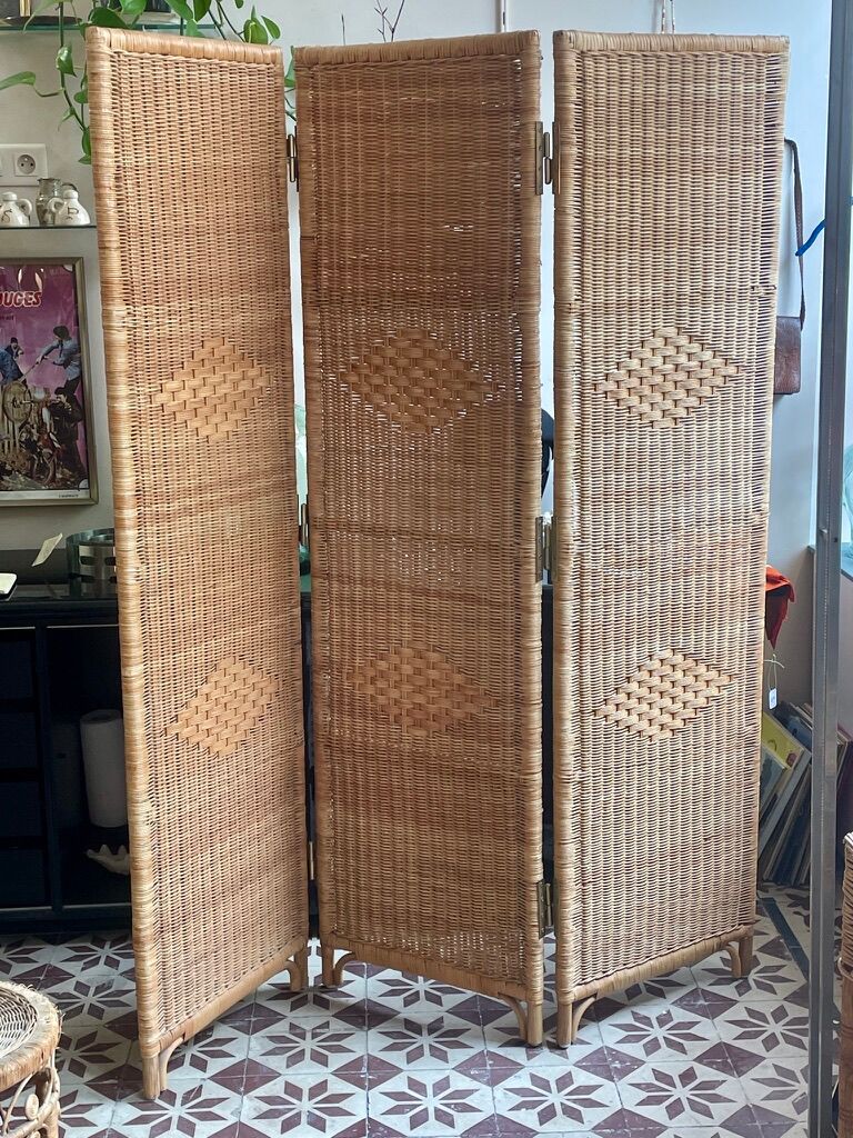 Wicker screen