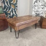 Coffee table, old games table, foldable