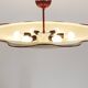 Large flush mount indirect light ceiling fixture from the Filmcasino in Vienna, 1950s.