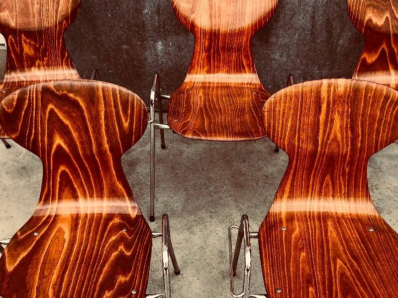 Beautiful Tubax pagwood chairs – The Belgian butterfly chairs