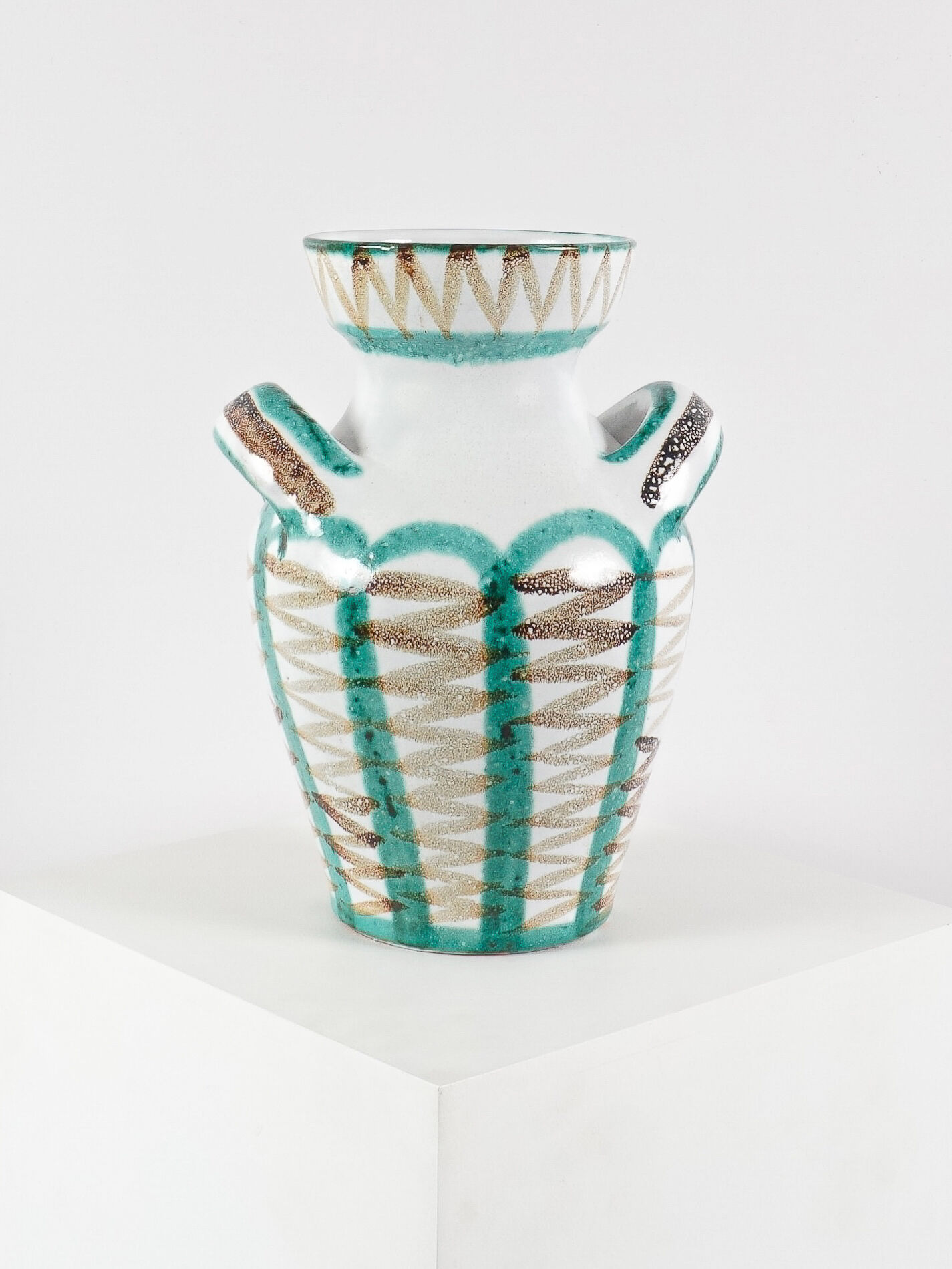 Vase en céramique par Robert Picault, France, vers 1960