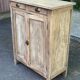 Renovated vintage Parisian buffet in solid wood from the 1940s.