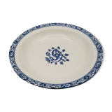 hollow serving dish François 1st dragon salamander iron earth Salins