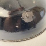 Old industrial suspension enamelled 40 cm