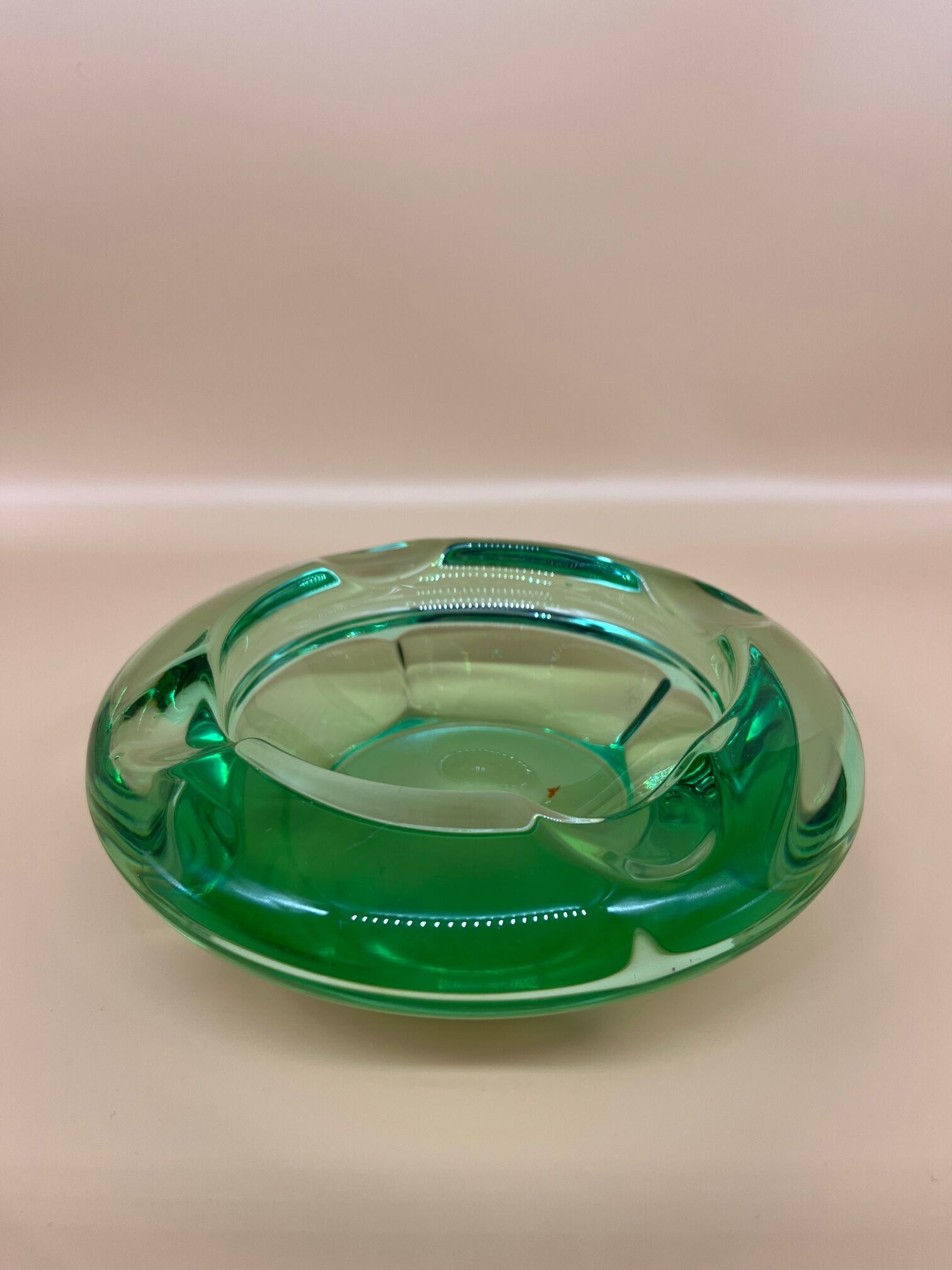 Daum crystal ashtray