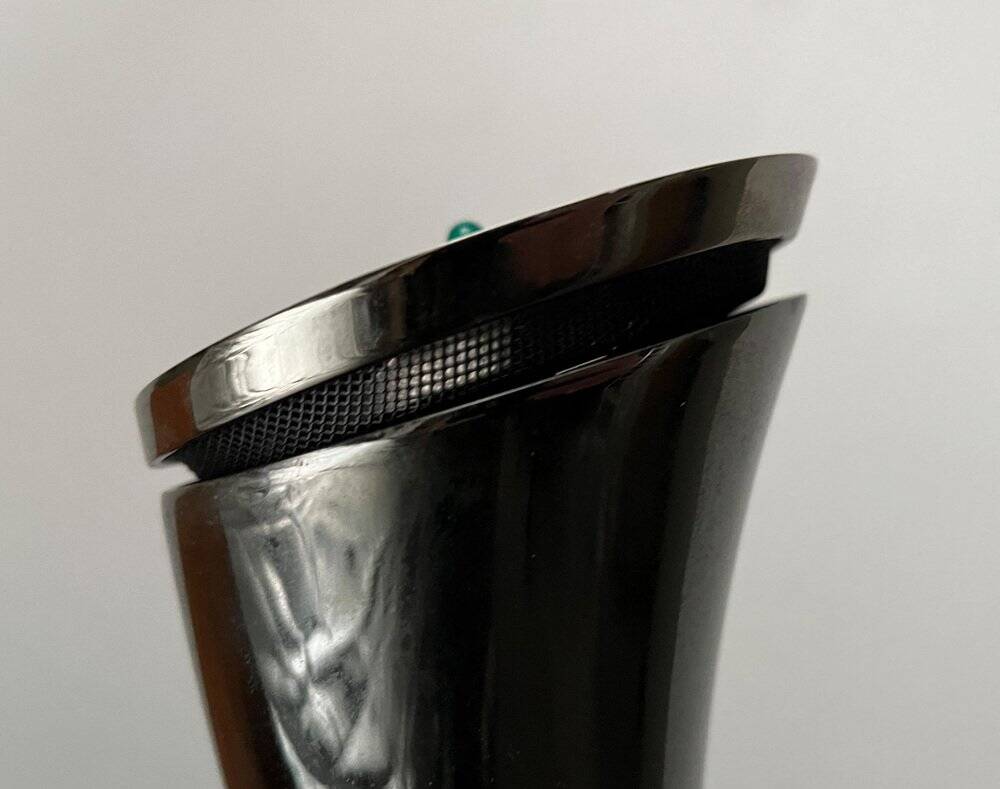 Postmodern table lamp model Ara by Philippe Starck for Flos, 1980s.