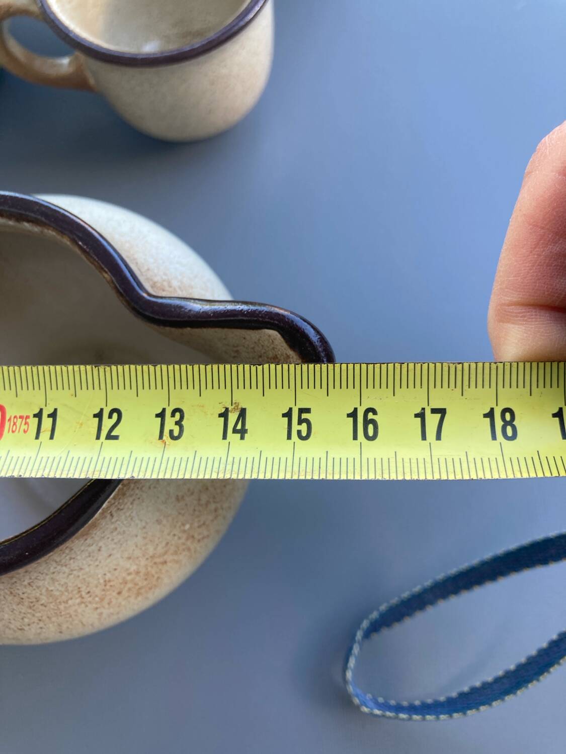 Niderviller stoneware coffee cups