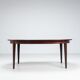 Gunni Omann large dining table in rosewood Omann Jun Denmark 1960