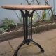 Table bistrot bois 1920