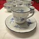 Ensemble de 8 tasses à café et soucoupes en porcelaine de Limoges, Ber