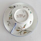 Tasse en terre de fer polychrome "Nella" Jules Veillard Bordeaux (JVB)